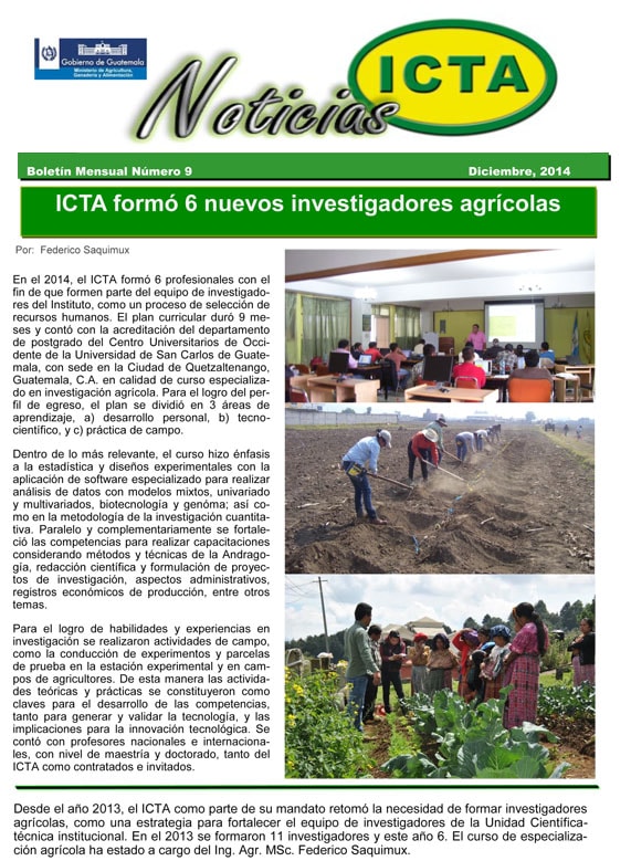 boletin ICTA diciembre 2014